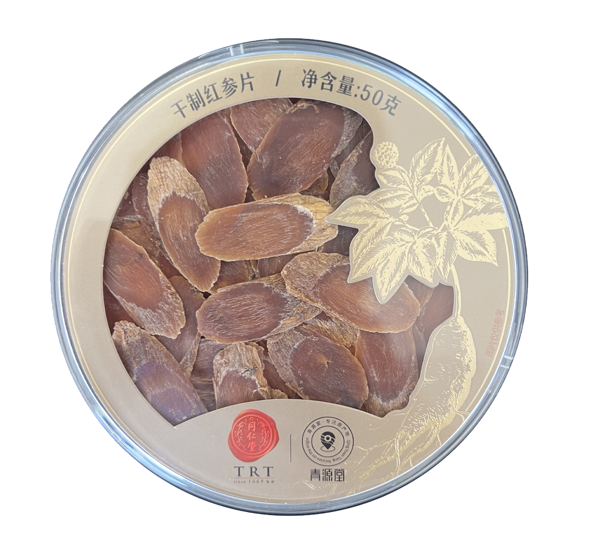 干制红参片