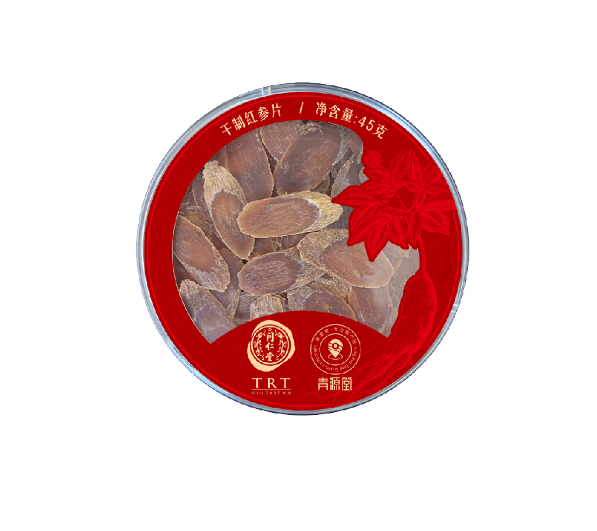 干制红参片